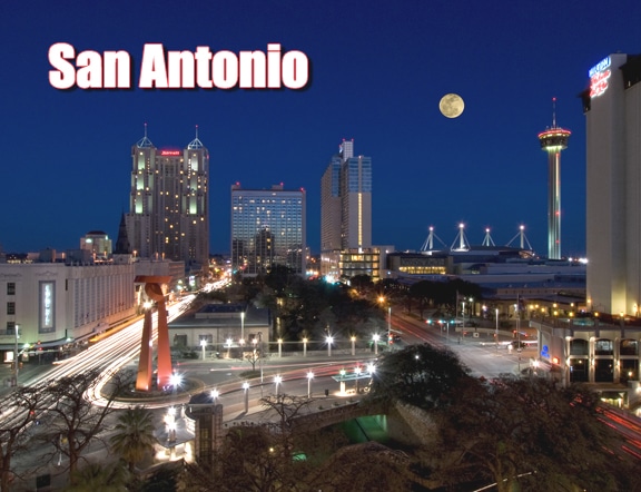 San Antonio, Texas; San Antonio; Skyline; Texas