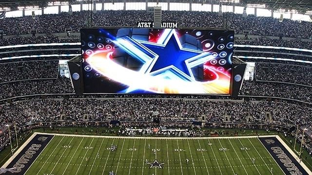 Dallas Cowboys' display technology overhaul at AT&T Stadium