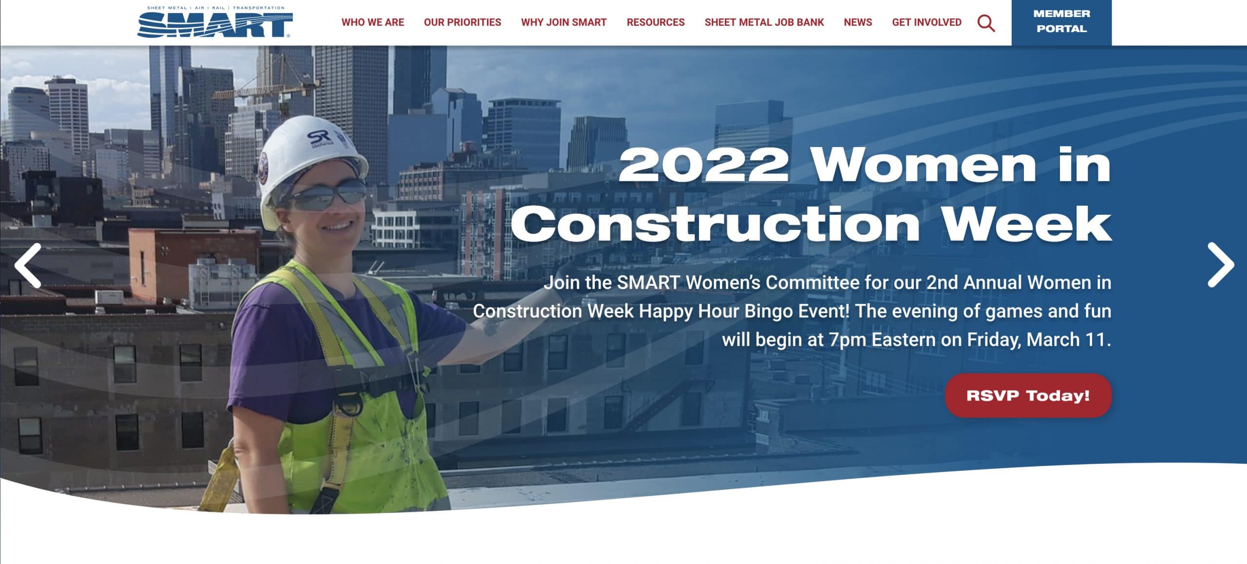 Women in Construction Week 2022 SMART Union